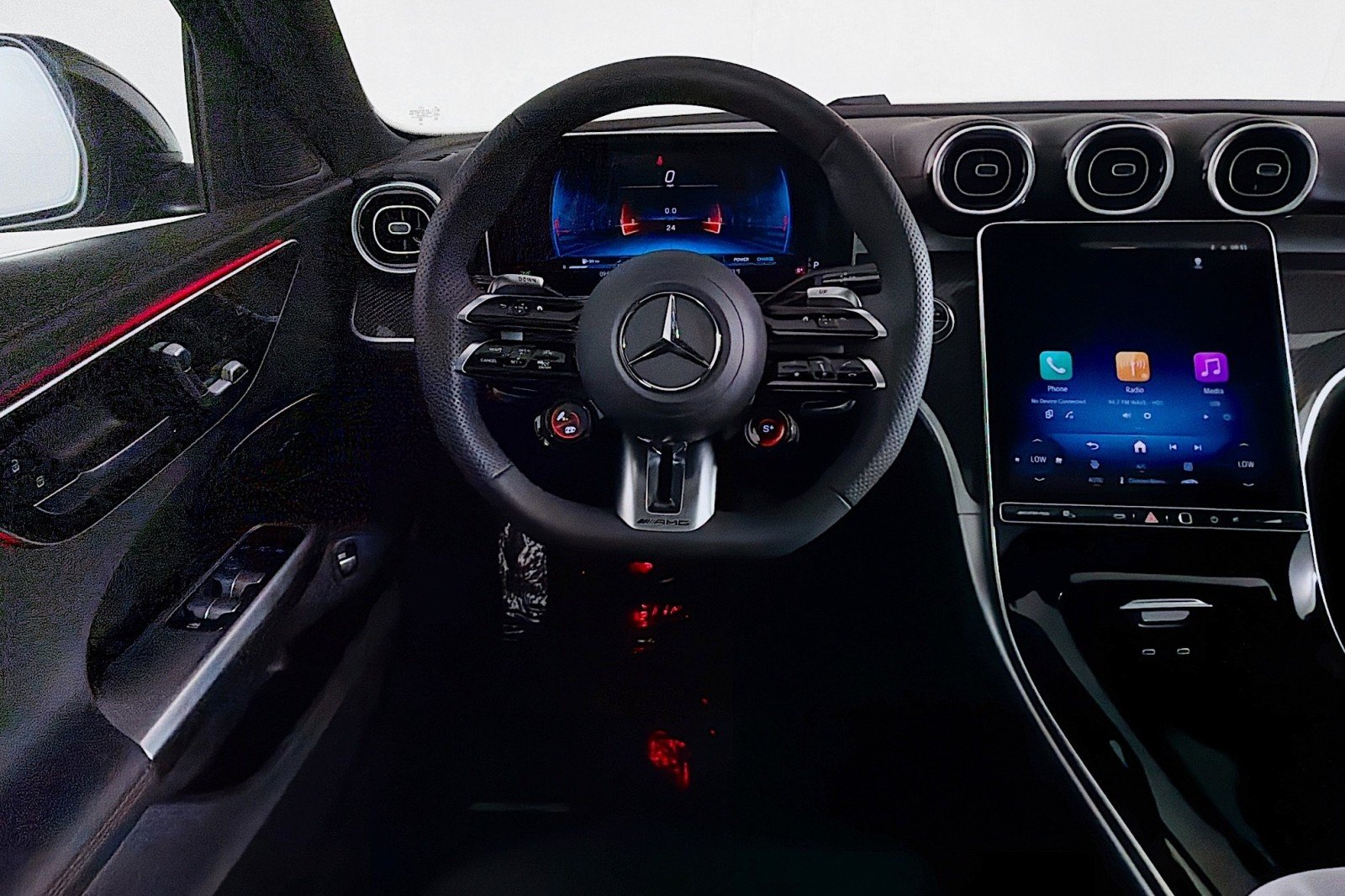 New 2026 ALPINE GREY Mercedes-Benz AMG® C 43 4MATIC Sedan image 4