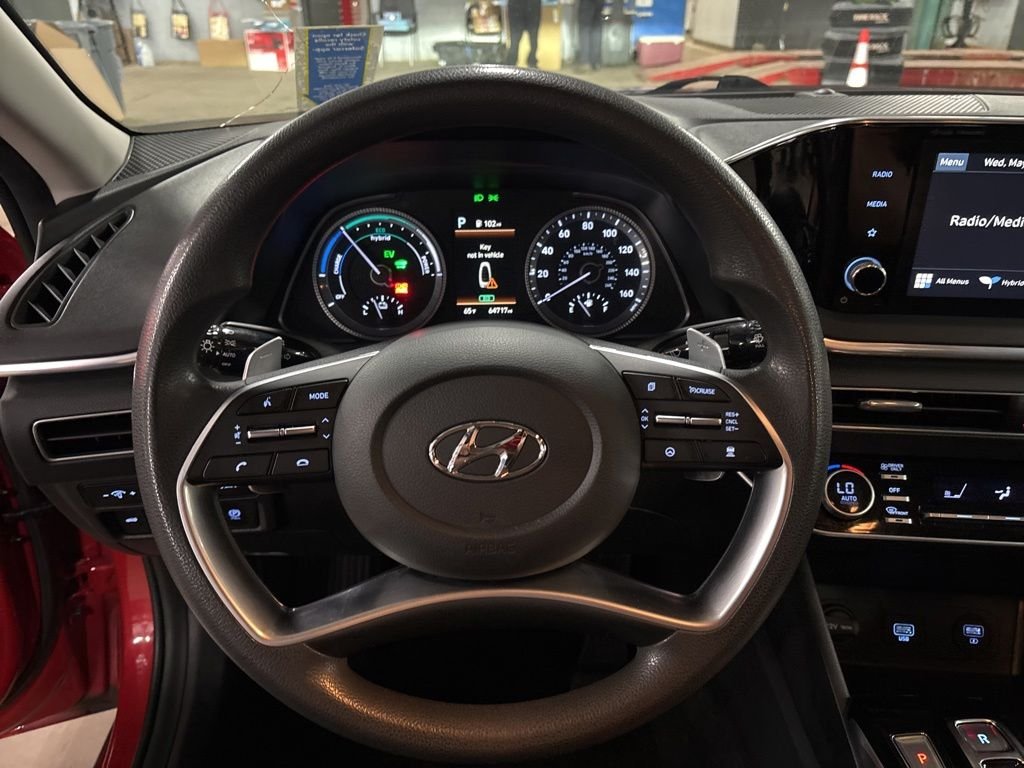 2021 Hyundai Sonata Hybrid Blue - Photo 24