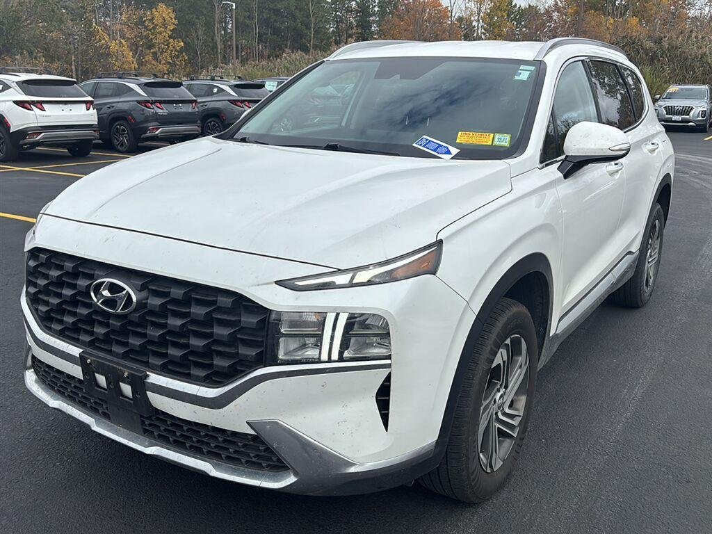 Used 2022 Quartz White Hyundai SEL image 3