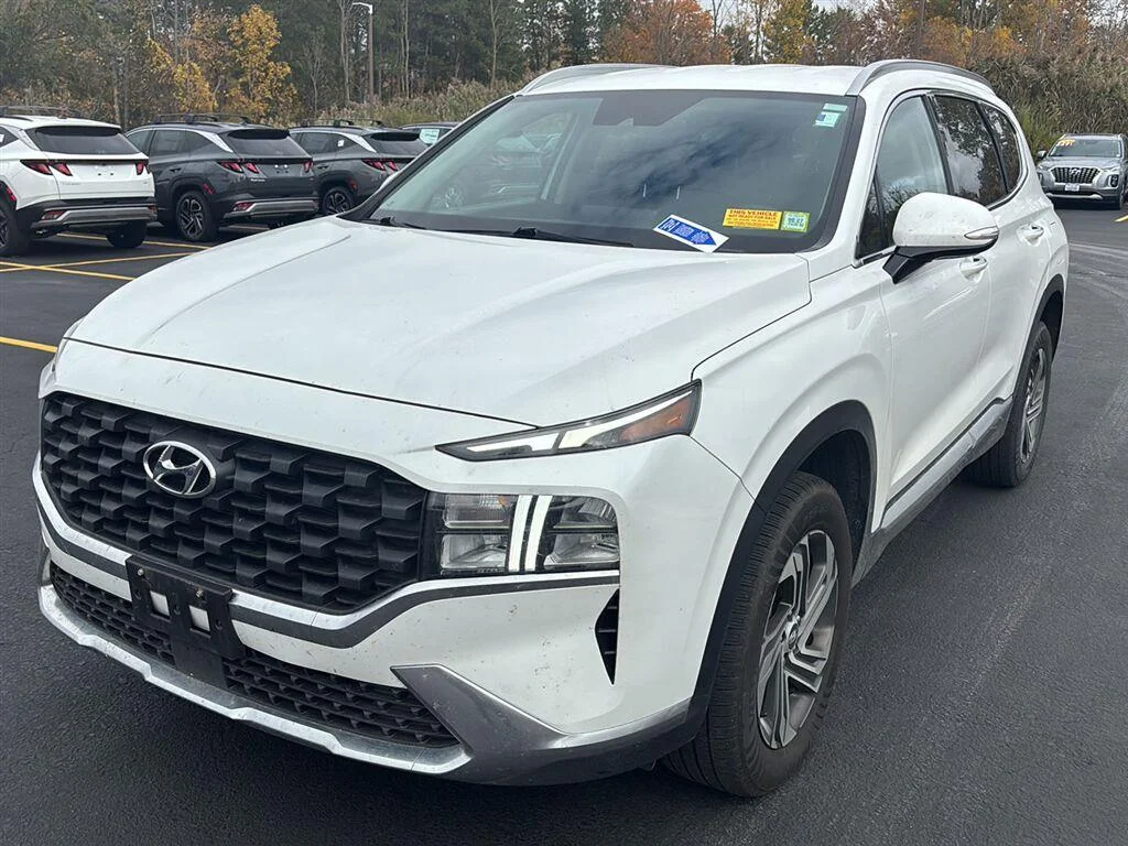 Used 2022 Quartz White Hyundai SEL image 3