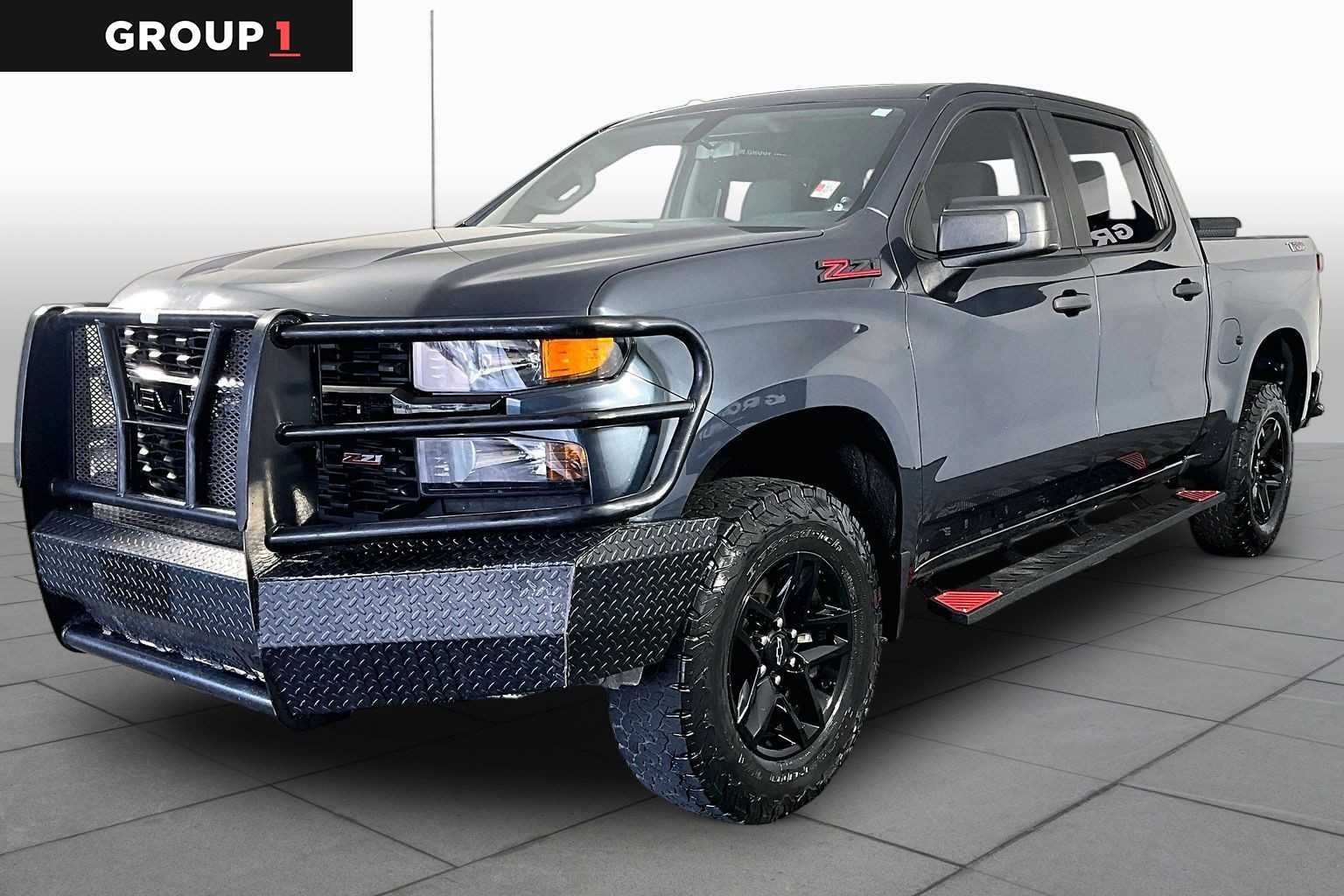 Used 2020 SHADOW GRAY METALLIC Chevrolet Custom Trail Boss image 1