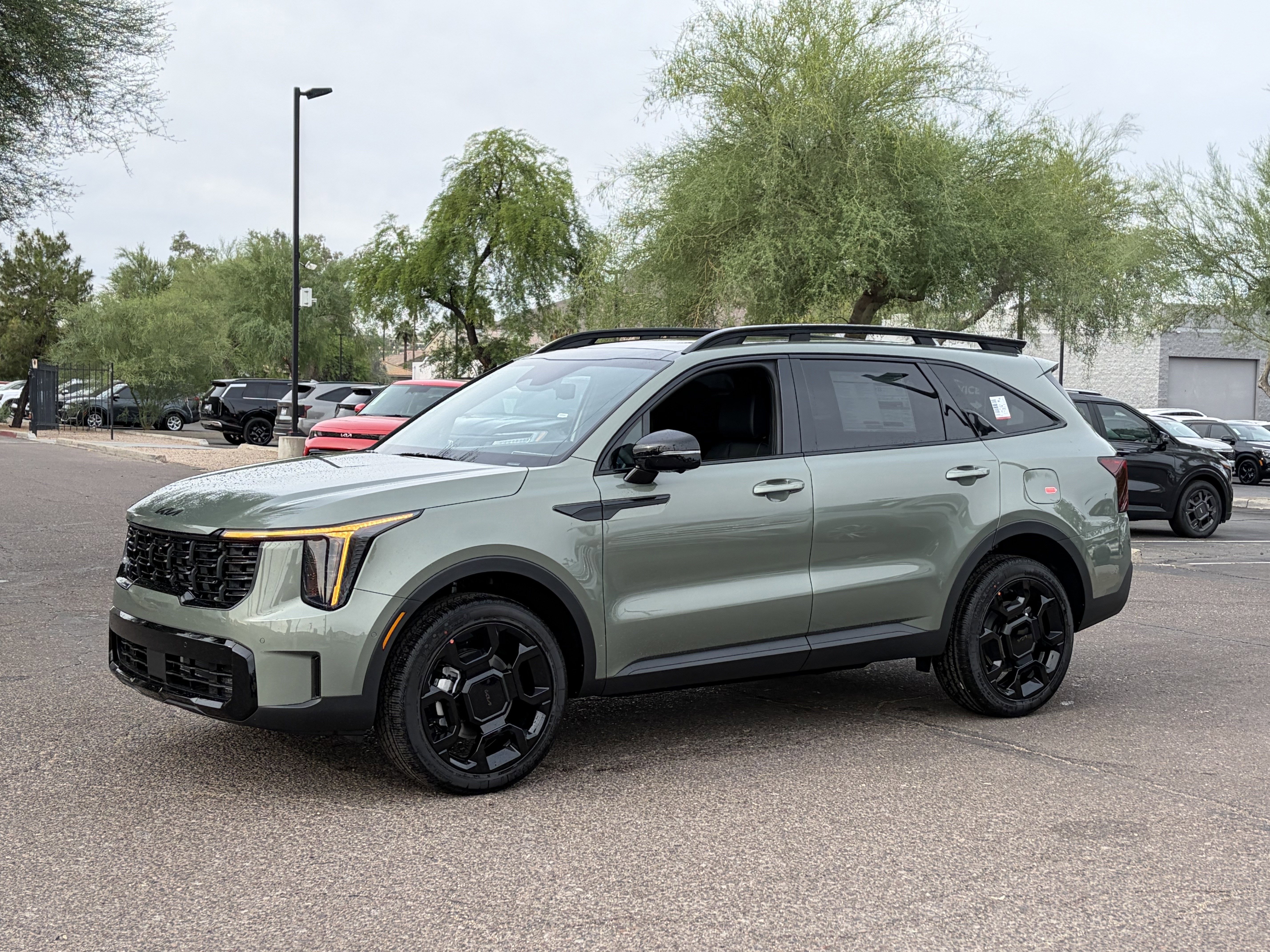 New 2026 Jungle Green Kia X-Line SX Prestige AWD image 6
