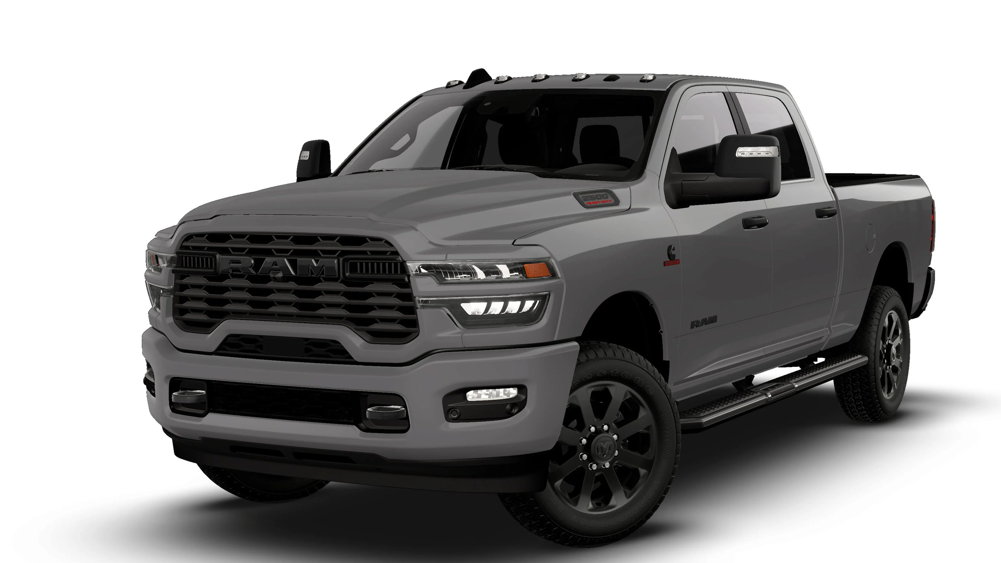 New 2026 Ceramic Gray Clear-Coat Exterior Paint RAM LONE STAR image 13