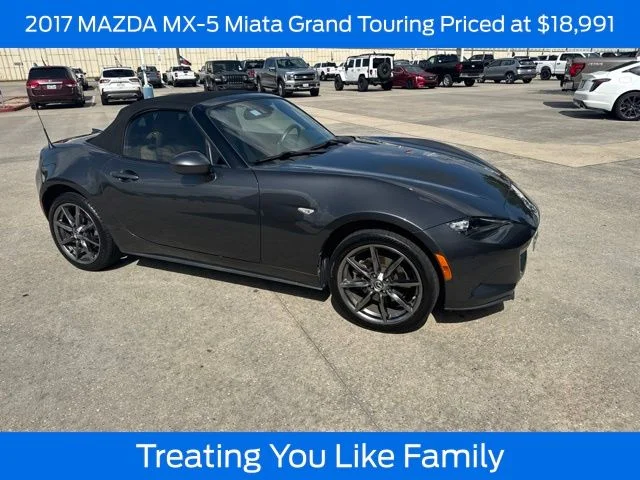 Used 2017 Meteor Gray Mica Mazda Grand Touring image 1