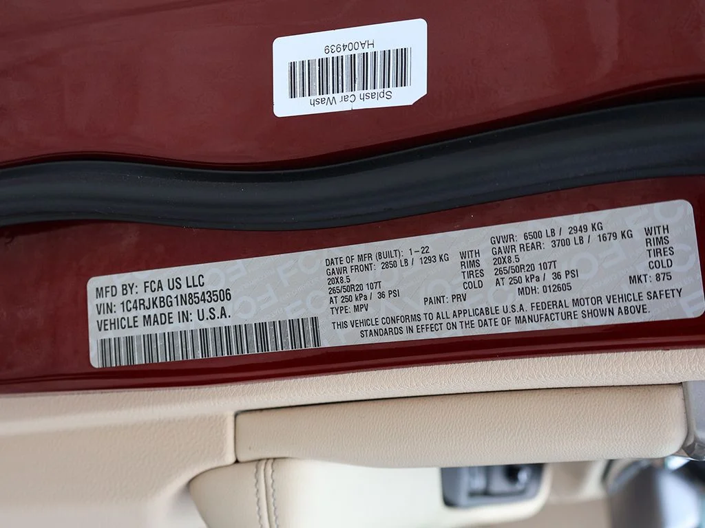Used 2022 Red Jeep Limited image 69