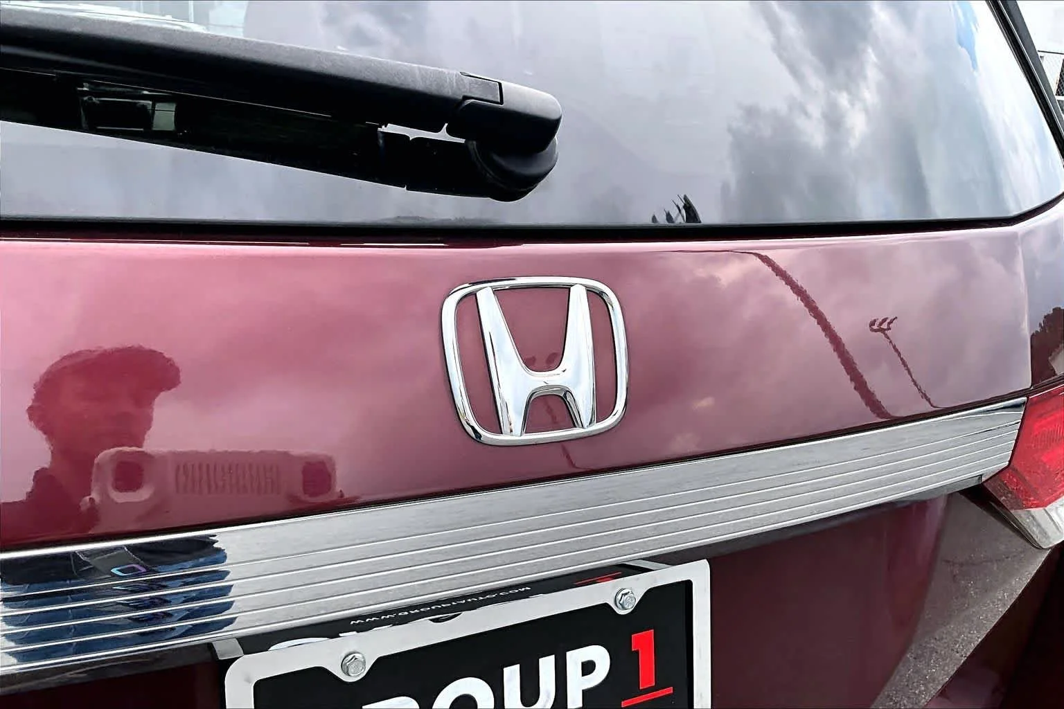 Used 2016 Deep Scarlet Pearl Honda EX image 31