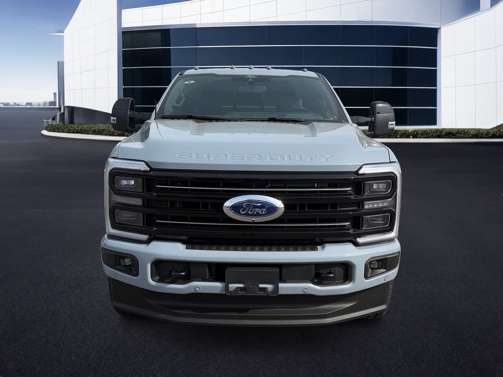 New 2026 Glacier Gray Metallic Tri-Coat Ford F-350® Platinum® image 2