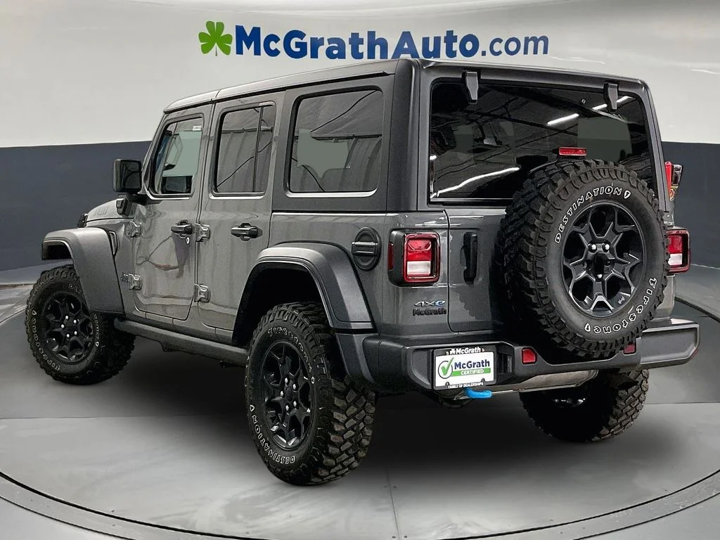 Used 2023 Gray Jeep Willys 4xe image 3