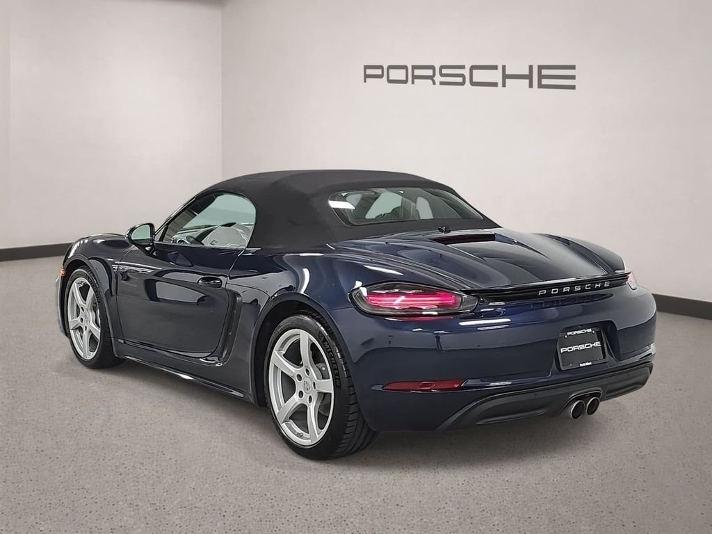 Certified Used 2021 Blue Porsche Boxster image 3