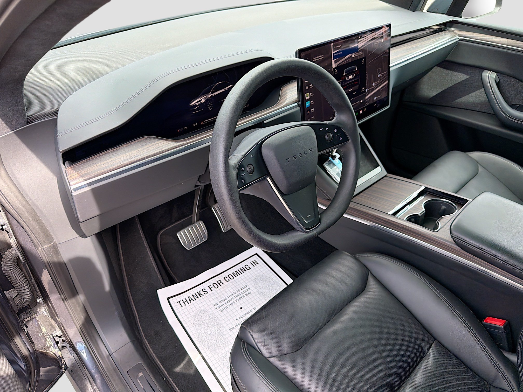 Used 2023 Midnight Silver Metallic Tesla Standard Range image 25