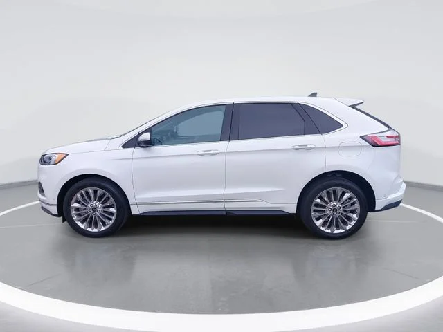 Used 2024 White Ford Titanium image 2
