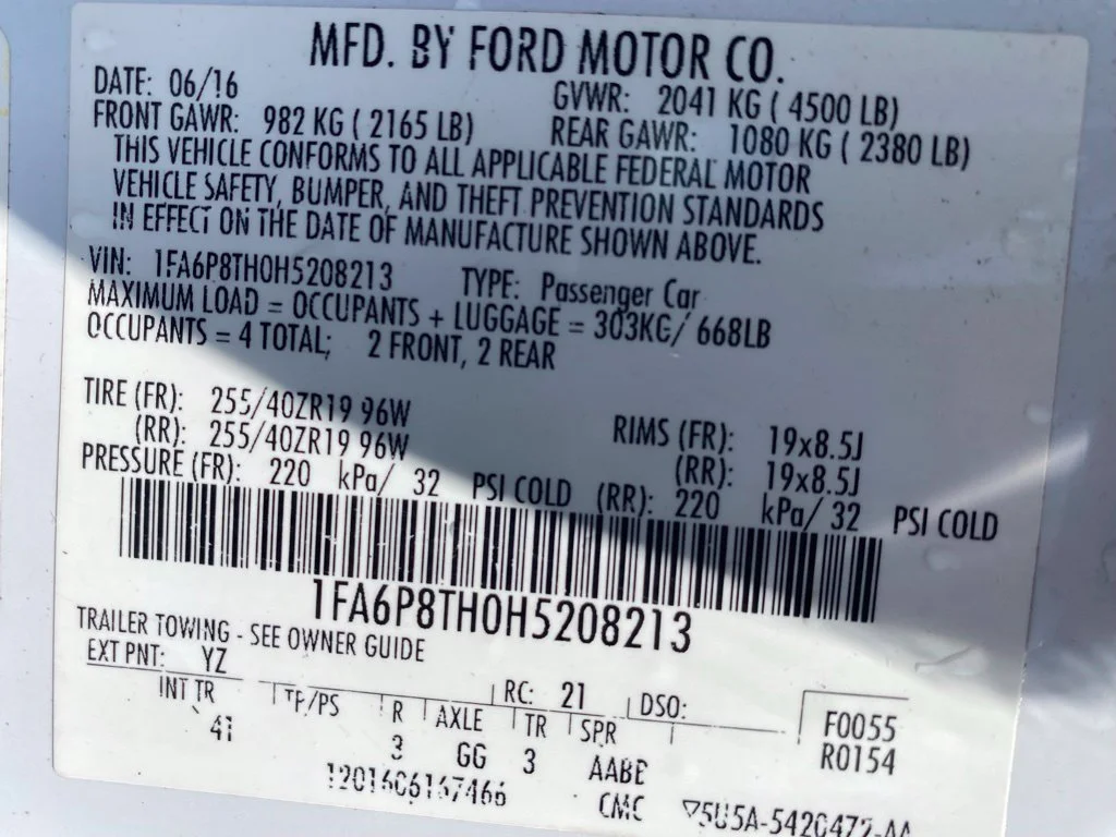 Used 2017 White Ford EcoBoost Premium image 15