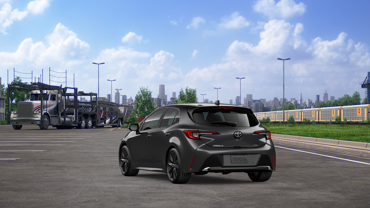 New 2026 Magnetic Gray Metallic with Midnight Black Metallic roof Toyota XSE image 7