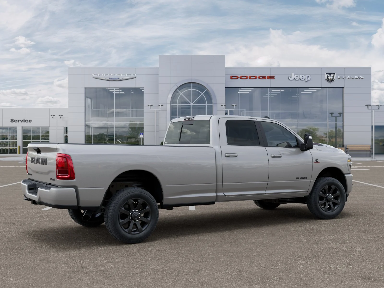 New 2026 Silver-Zynith Exterior Paint RAM Laramie image 30