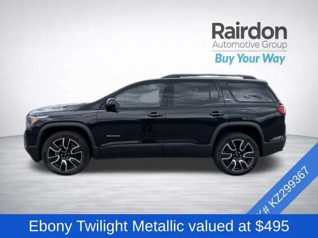 Used 2019 Ebony Twilight Metallic GMC SLT-1 image 4