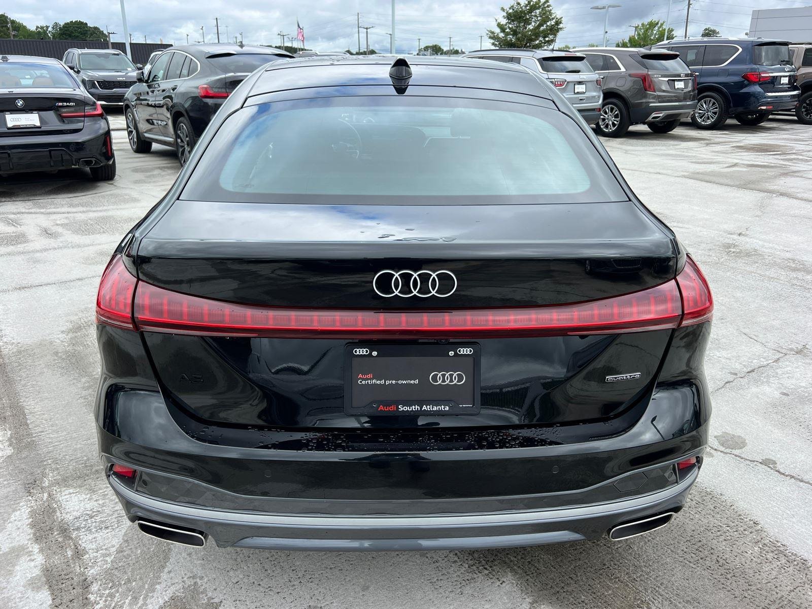 Used 2025 Mythos Black Metallic Audi Premium Plus image 6