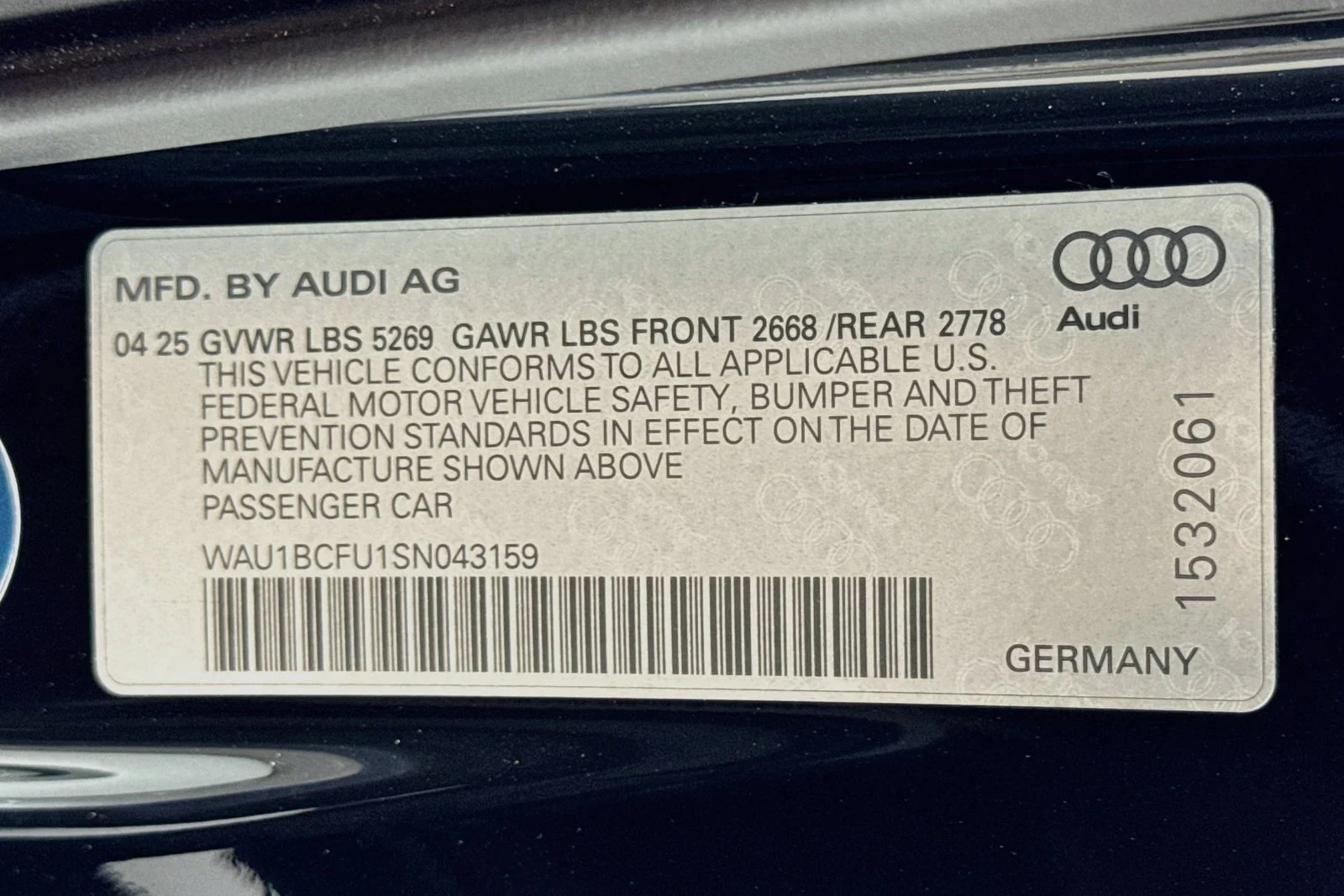 Used 2025 Black Audi Premium image 29