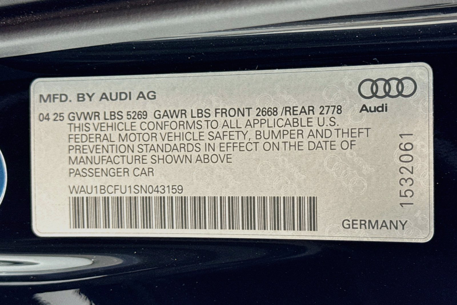 Used 2025 Black Audi Premium image 29
