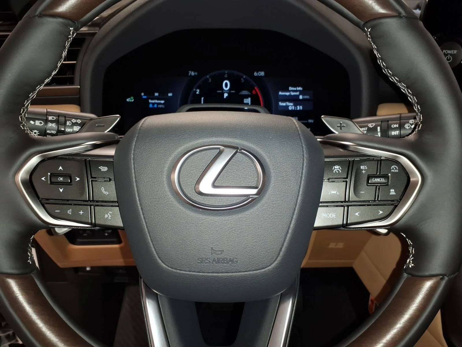 New 2026 White Lexus 700h Luxury image 6