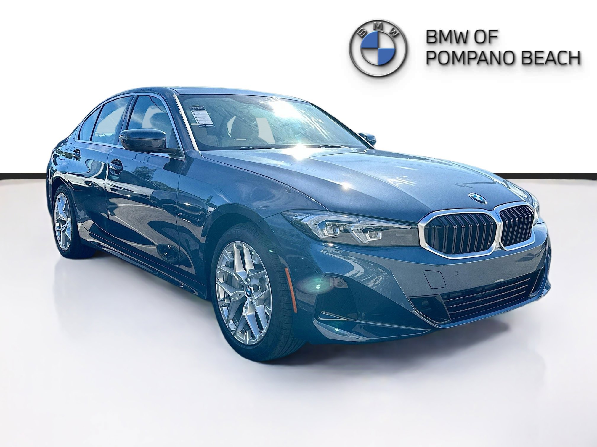 New 2026 Arctic Race Blue Metallic BMW 330i NA image 1