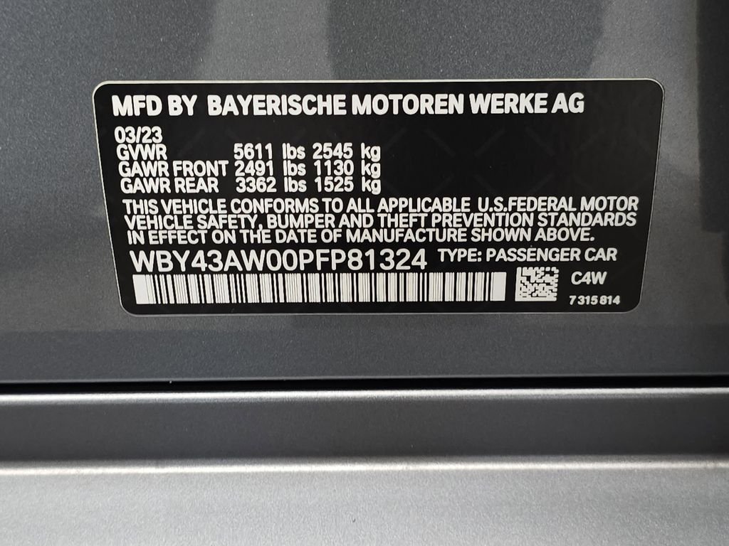 Used 2023 Skyscraper Gray Metallic BMW eDrive35 image 34