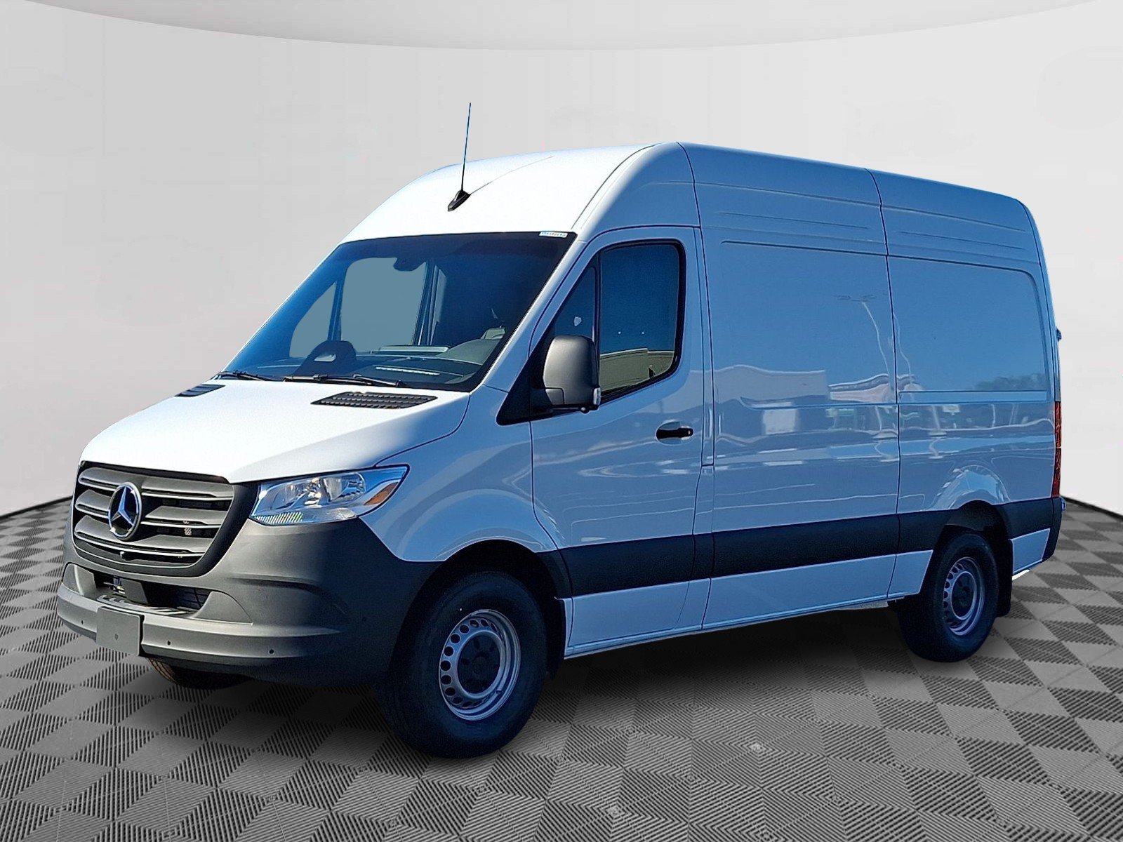 New 2026 Arctic White Mercedes-Benz Standard Roof 4-Cyl Diesel image 3
