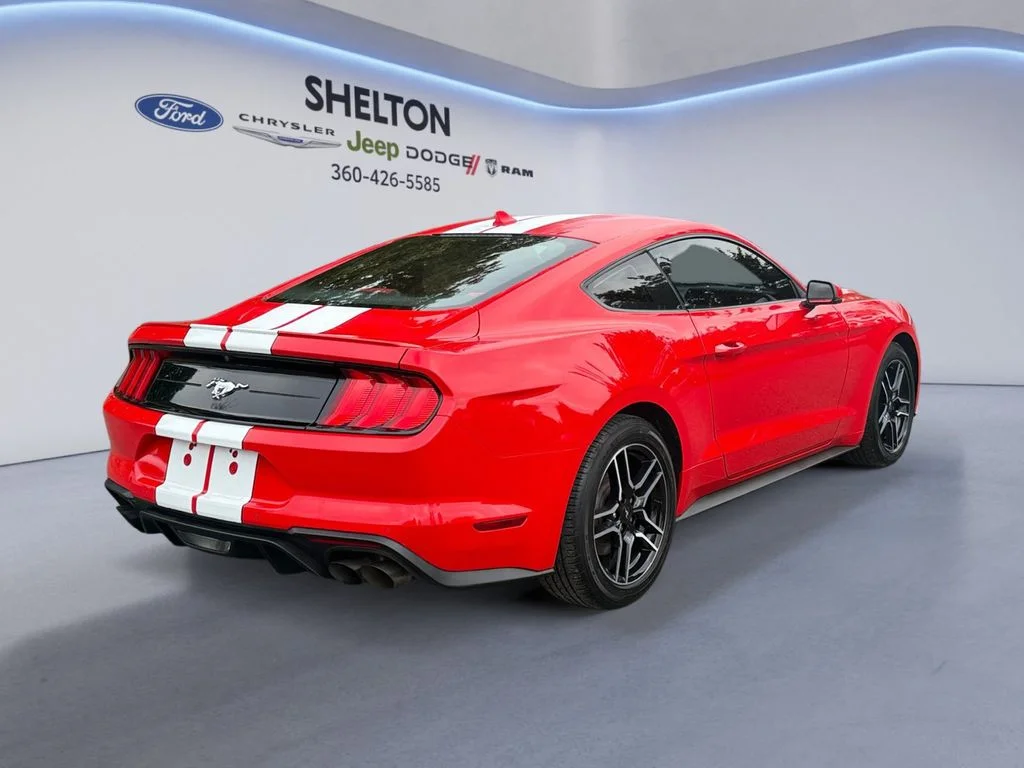 Used 2021 Race Red Ford EcoBoost Premium image 6