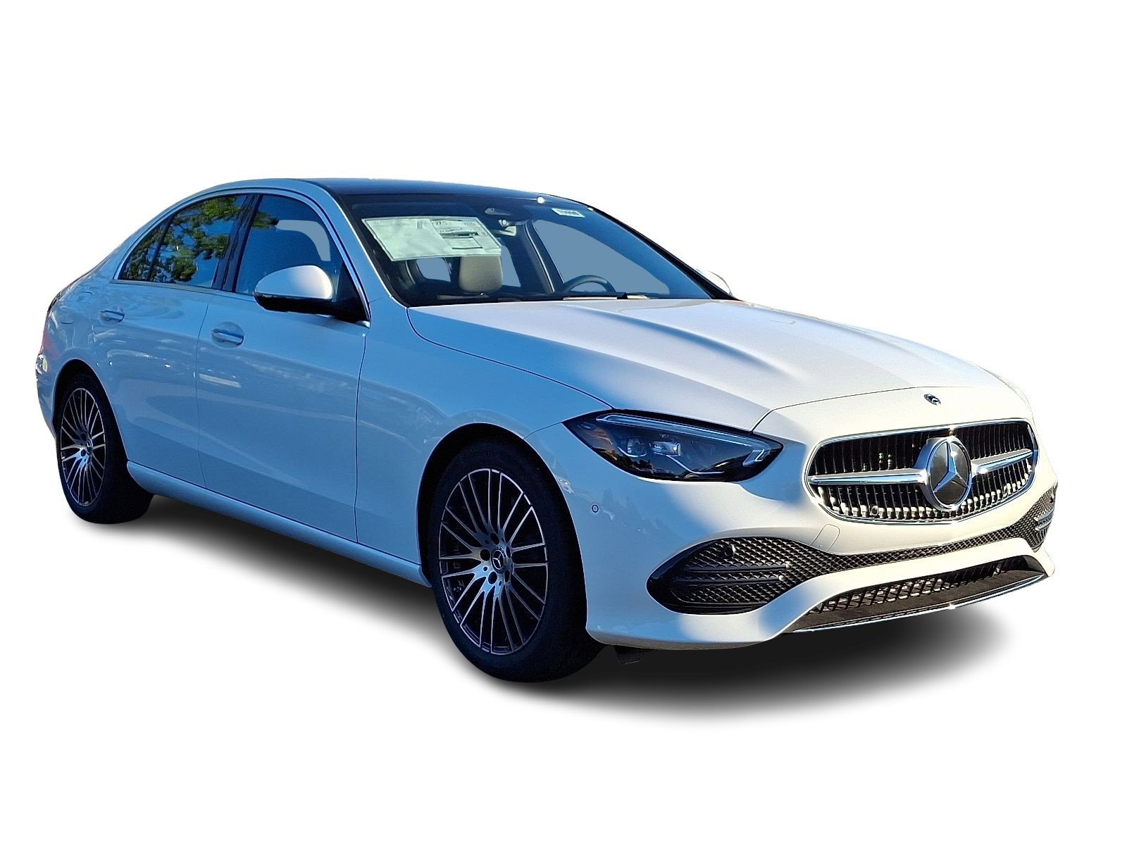 New 2026 Polar White Mercedes-Benz C 300 image 2
