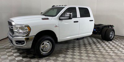 Used 2023 Bright White Clearcoat Ram Tradesman image 1