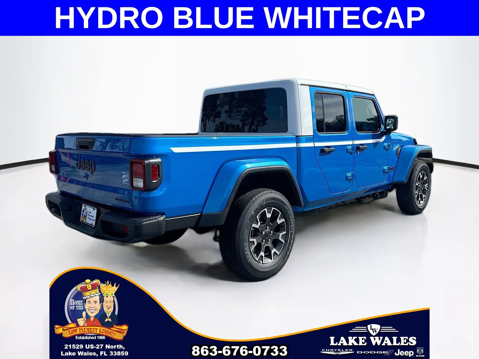 New 2026 Hydro Blue Pearl-Coat Exterior Paint Jeep  image 6