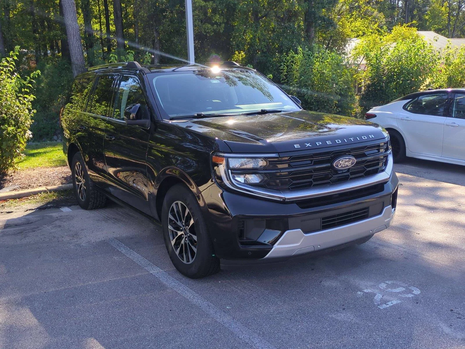Used 2025 Agate Black Ford Platinum image 3