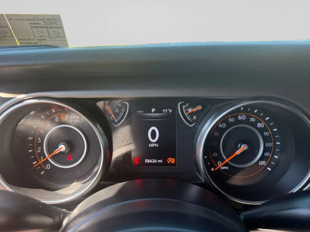 Certified Used 2019 Orange Jeep Unlimited Sport S image 14