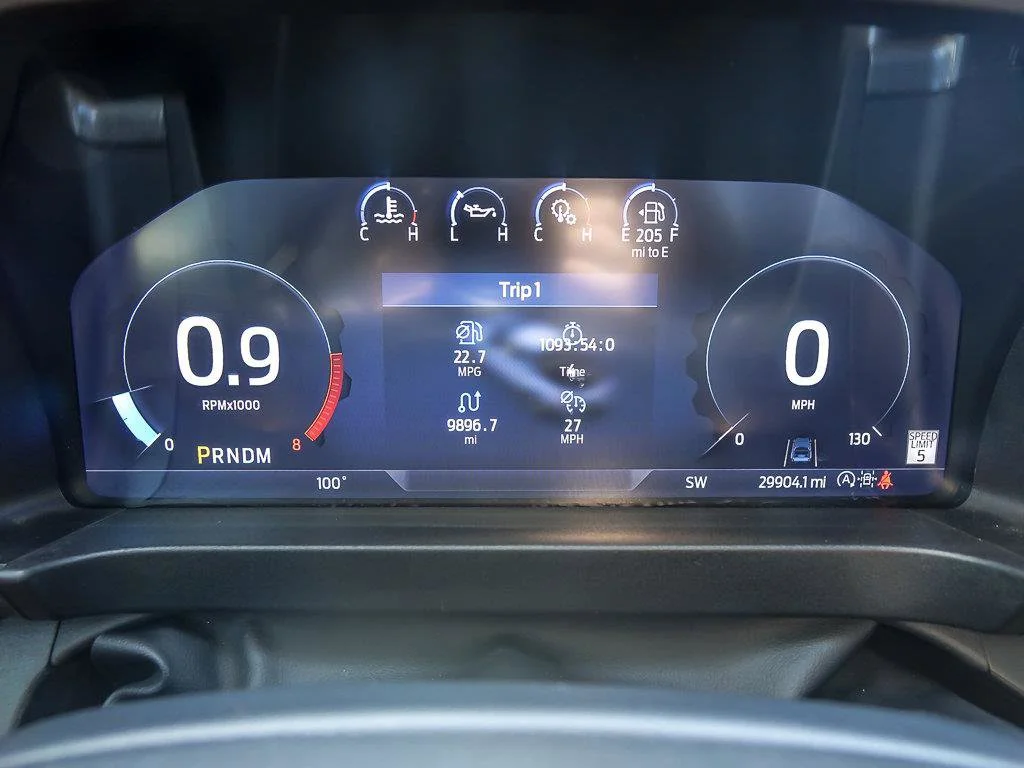 Used 2024 Blue Metallic Ford LARIAT image 17