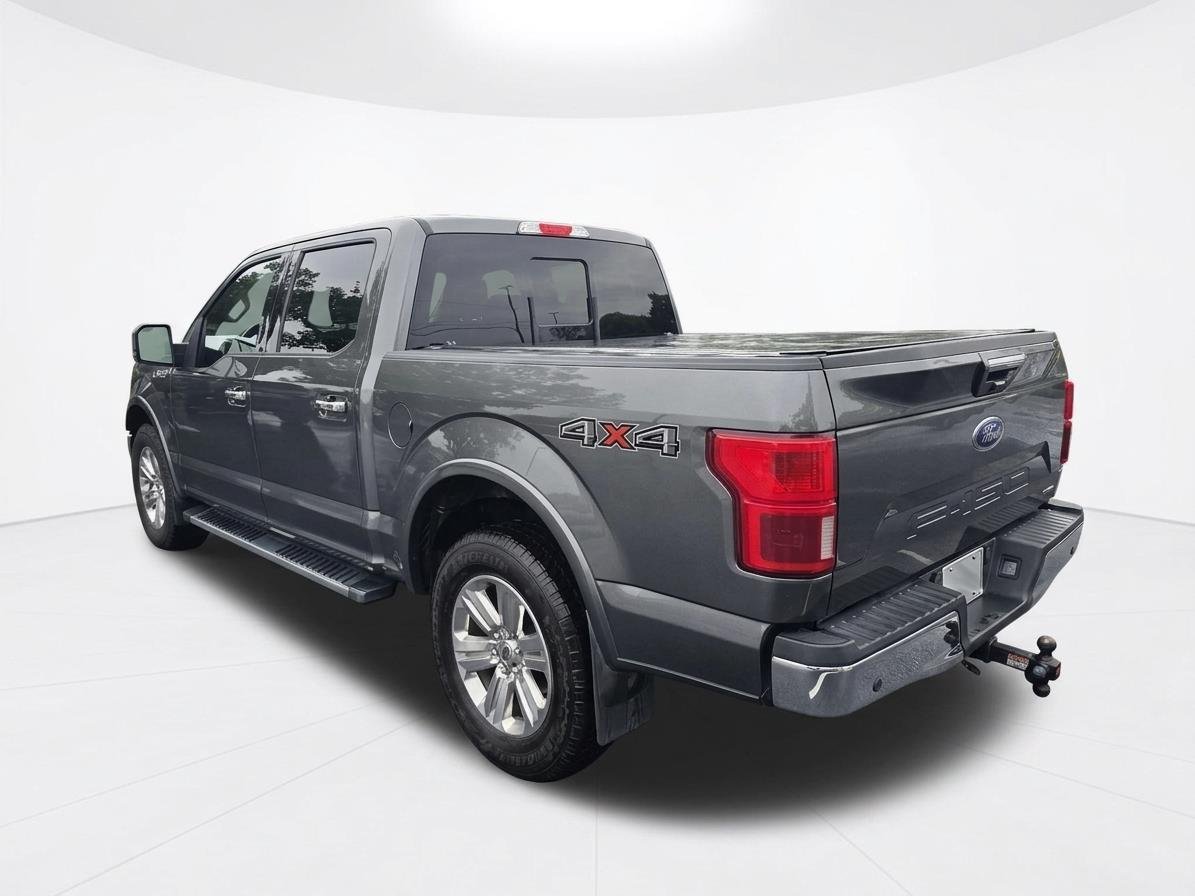 Used 2019 Abyss Gray Metallic Ford LARIAT image 4