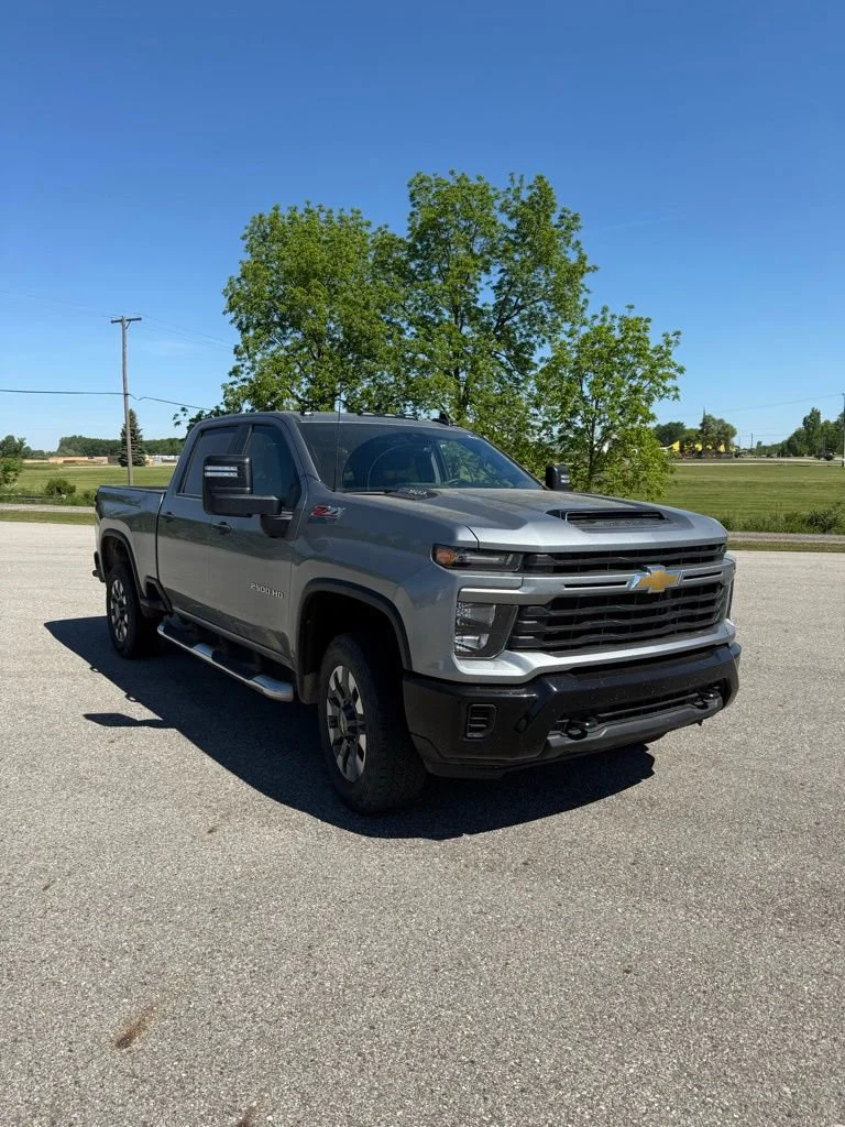 Used 2024 Sterling Gray Metallic Chevrolet Custom image 2