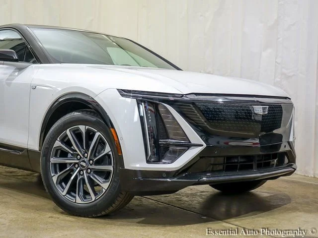 New 2025 Crystal White Tricoat Cadillac Sport 1 image 2