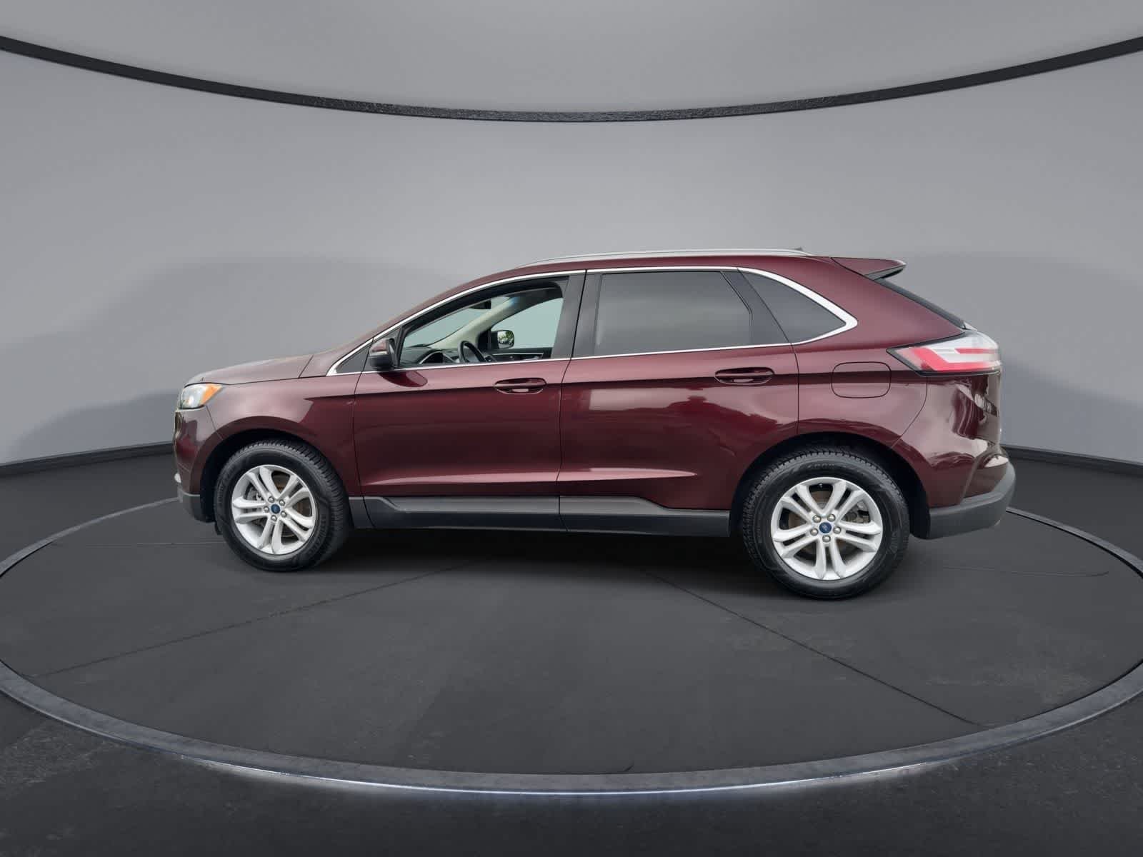 Used 2020 Burgundy Velvet Metallic Tinted Clearcoat Ford SEL image 5