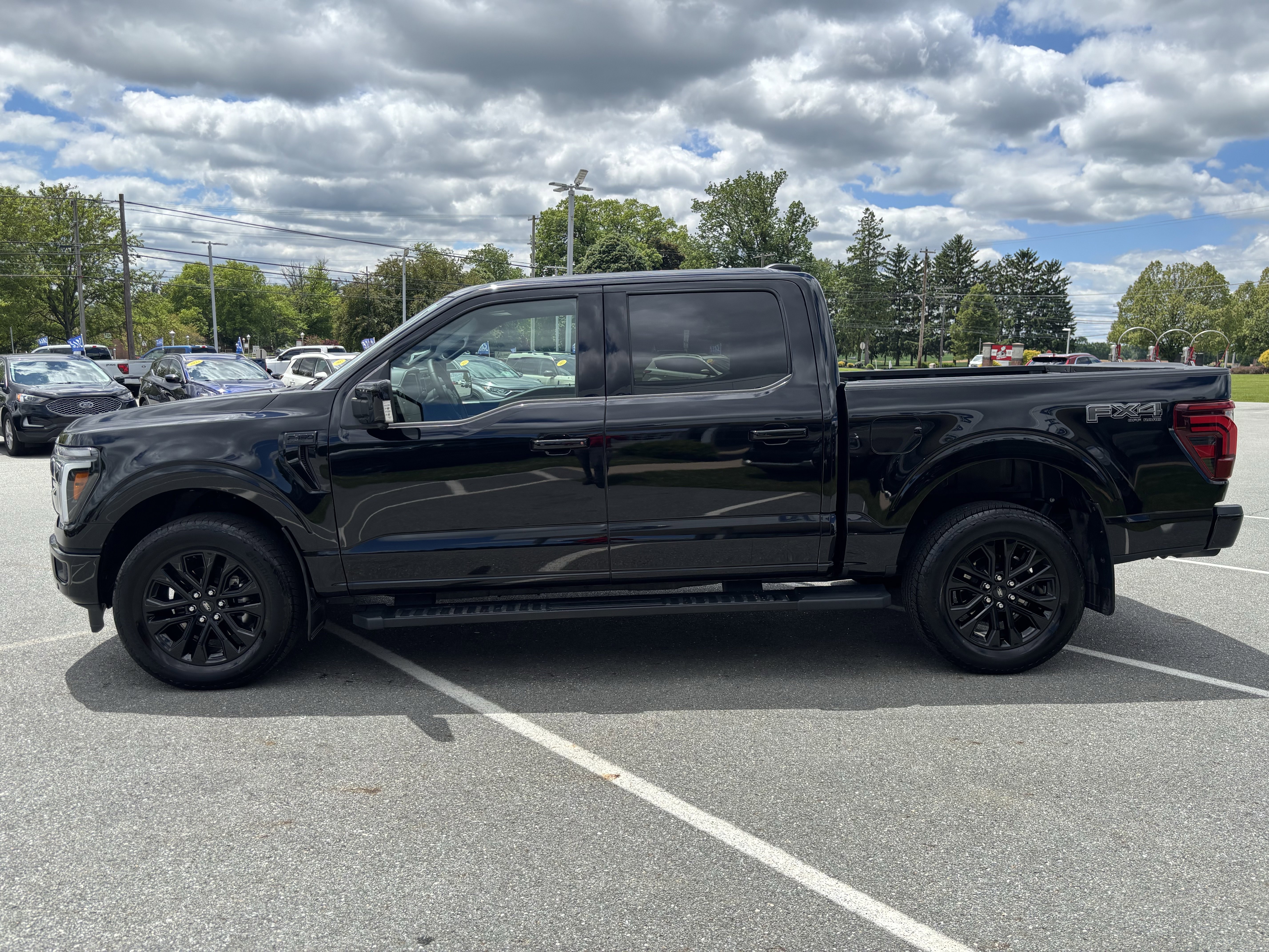 Used 2025 Black Ford LARIAT image 4