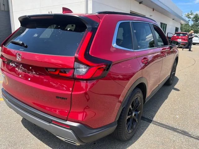 Used 2023 Radiant Red Metallic Honda Sport image 3