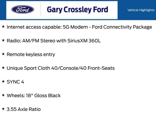 New 2026 Agate Black Metallic Ford STX® image 12