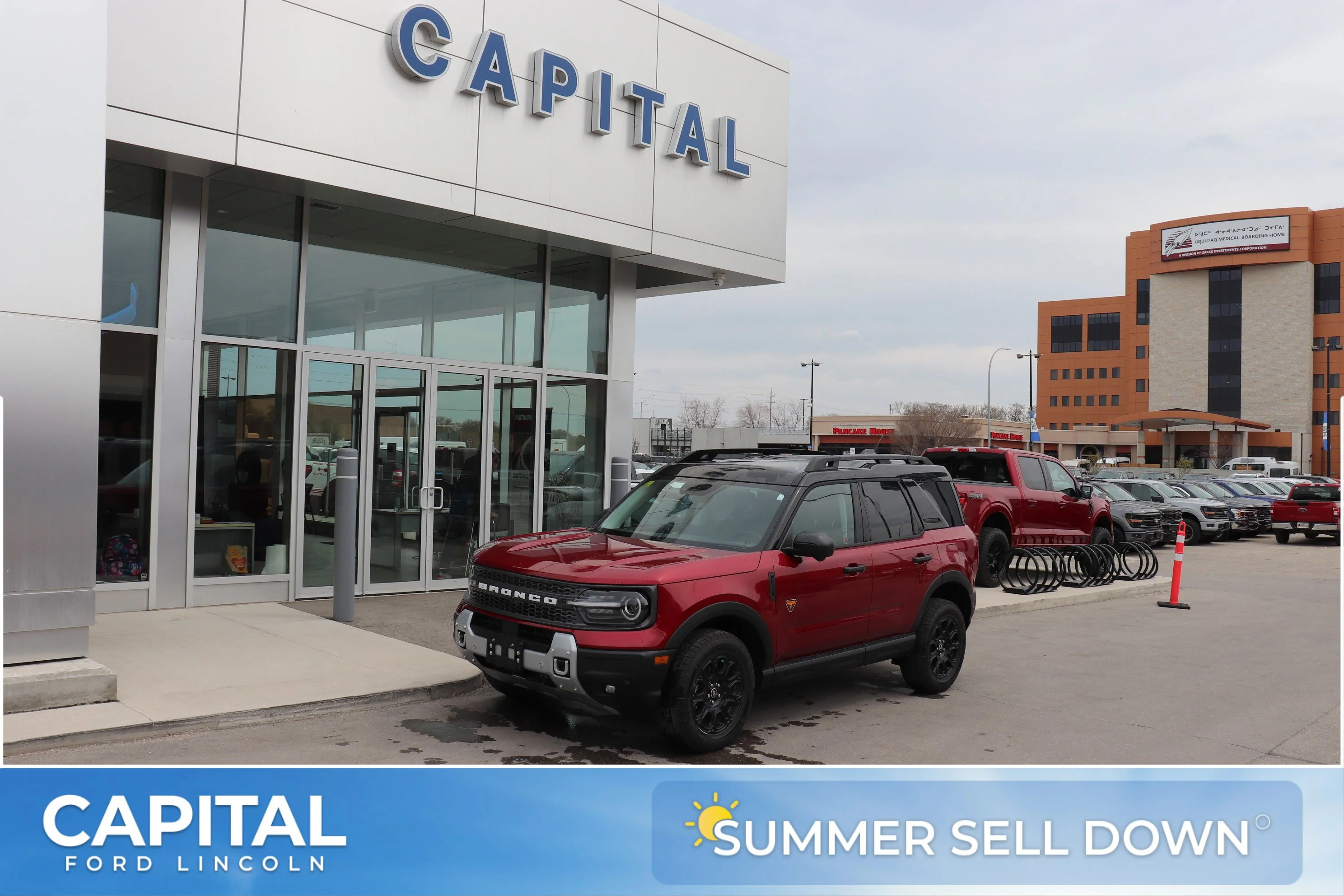 New 2026 RUBY RED METALLIC TC Ford Badlands image 1