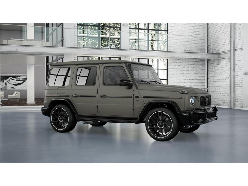 New 2027 MANUFAKTUR Dark Olive Green Magno Mercedes-Benz AMG® G 63 SUV image 13