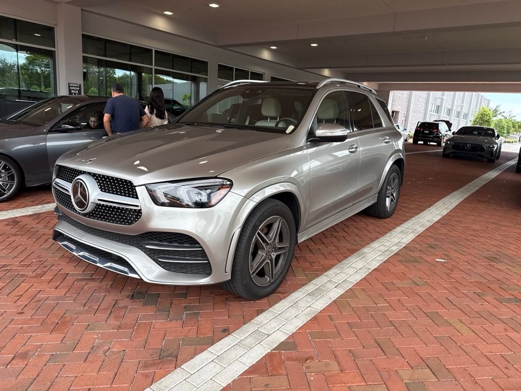 Certified Used 2023 Silver Mercedes-Benz GLE 350 image 2