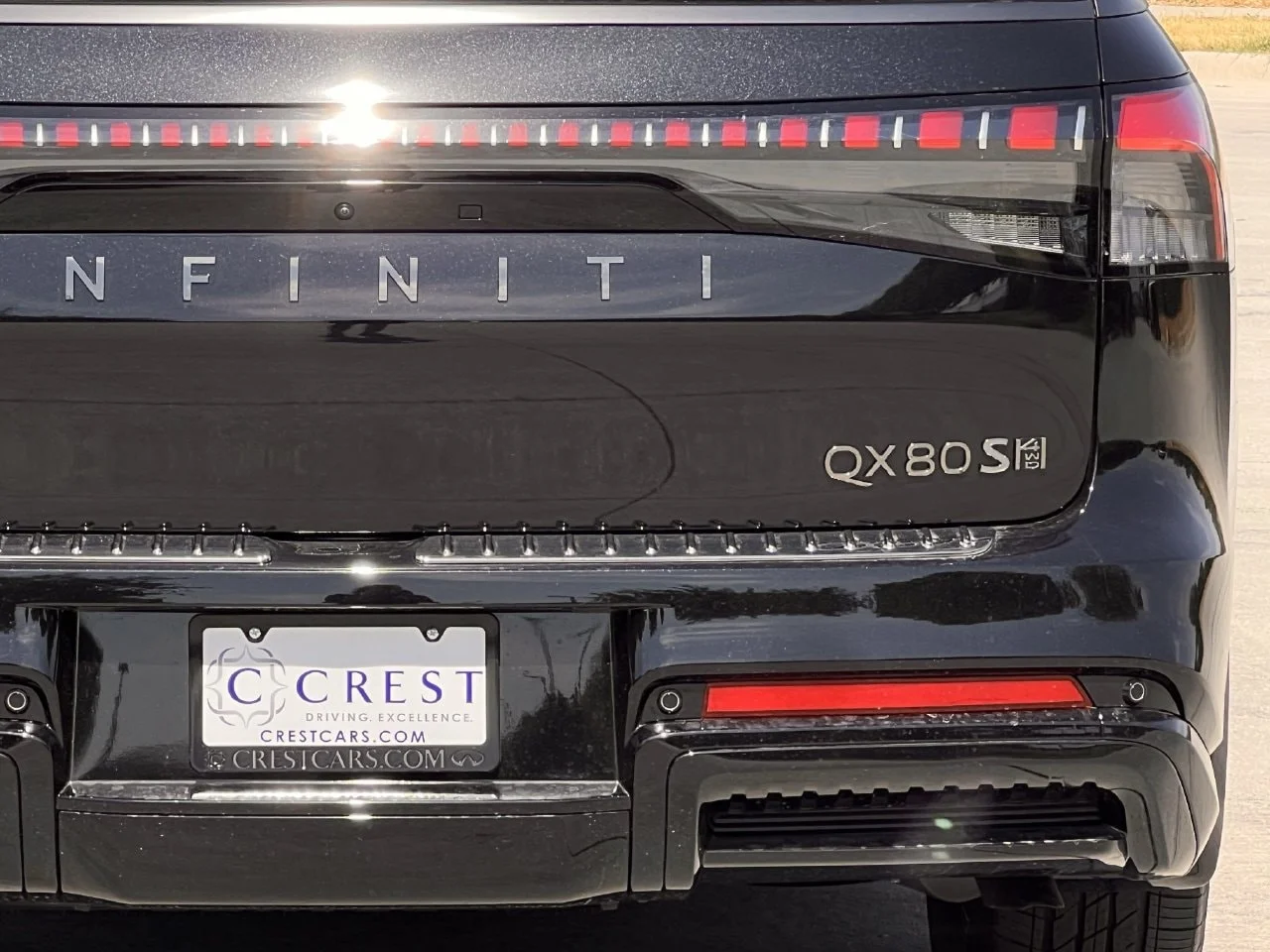 New 2027 MINERAL BLACK INFINITI Sport 4WD image 5