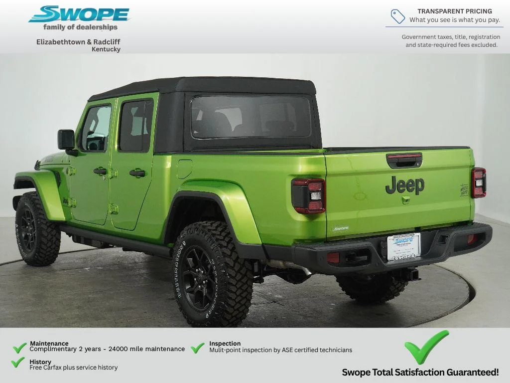 New 2026 Mojito Exterior Paint Jeep Willys image 5