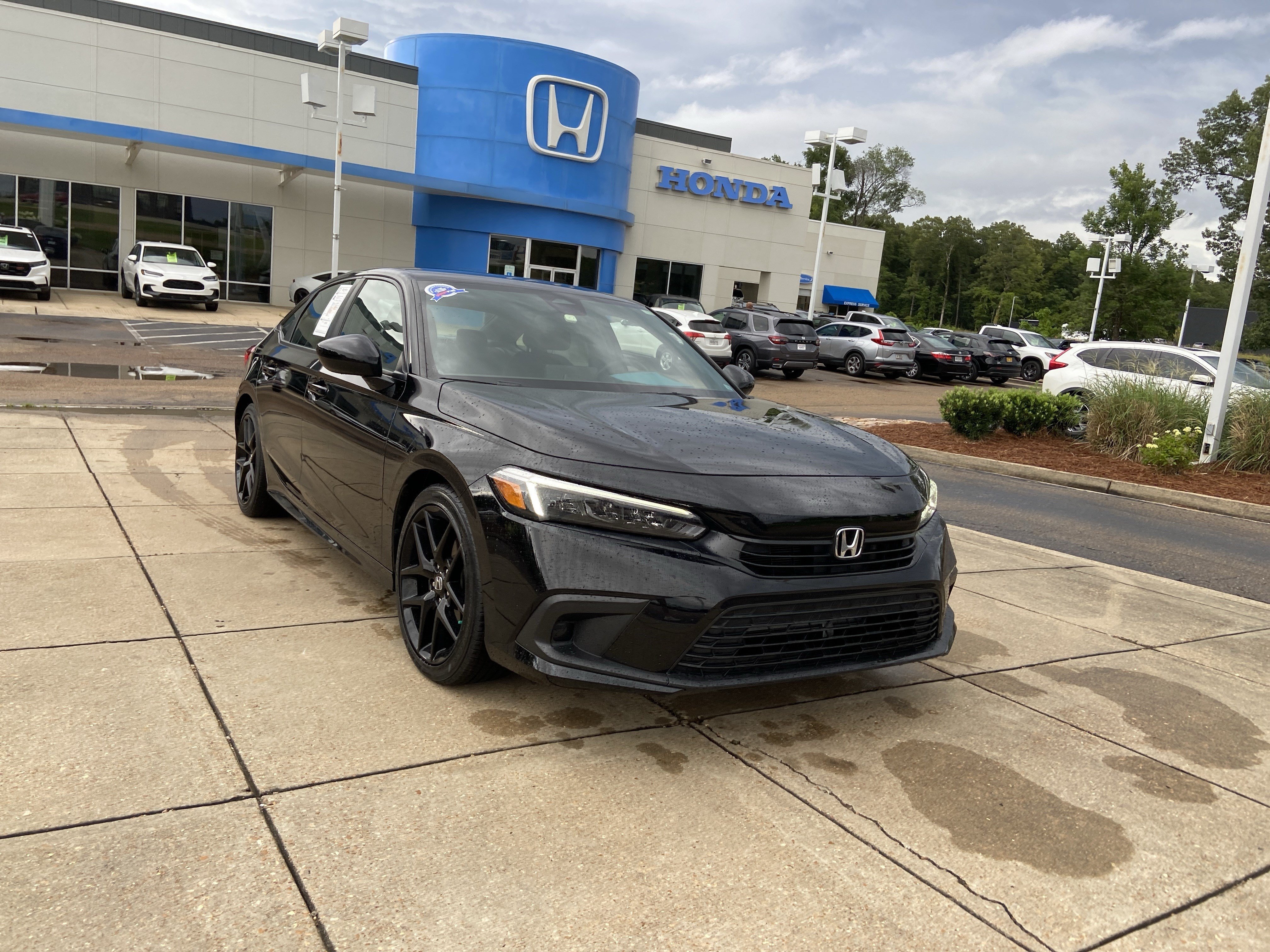 Used 2024 Crystal Black Pearl Honda Sport image 2