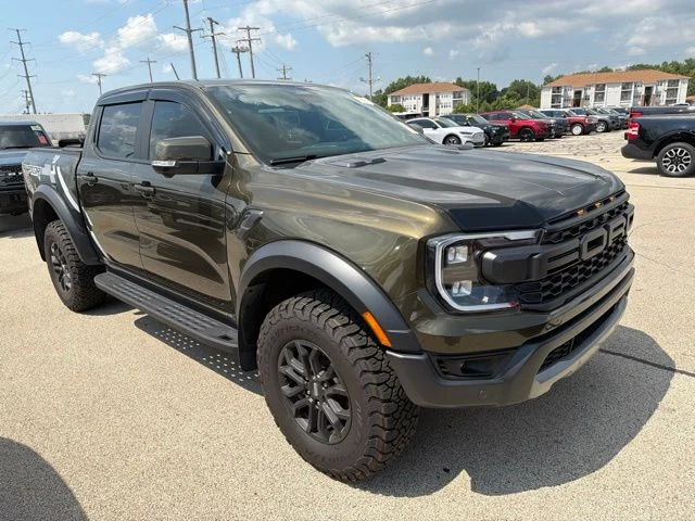 Used 2025 Green Metallic Ford Raptor image 3