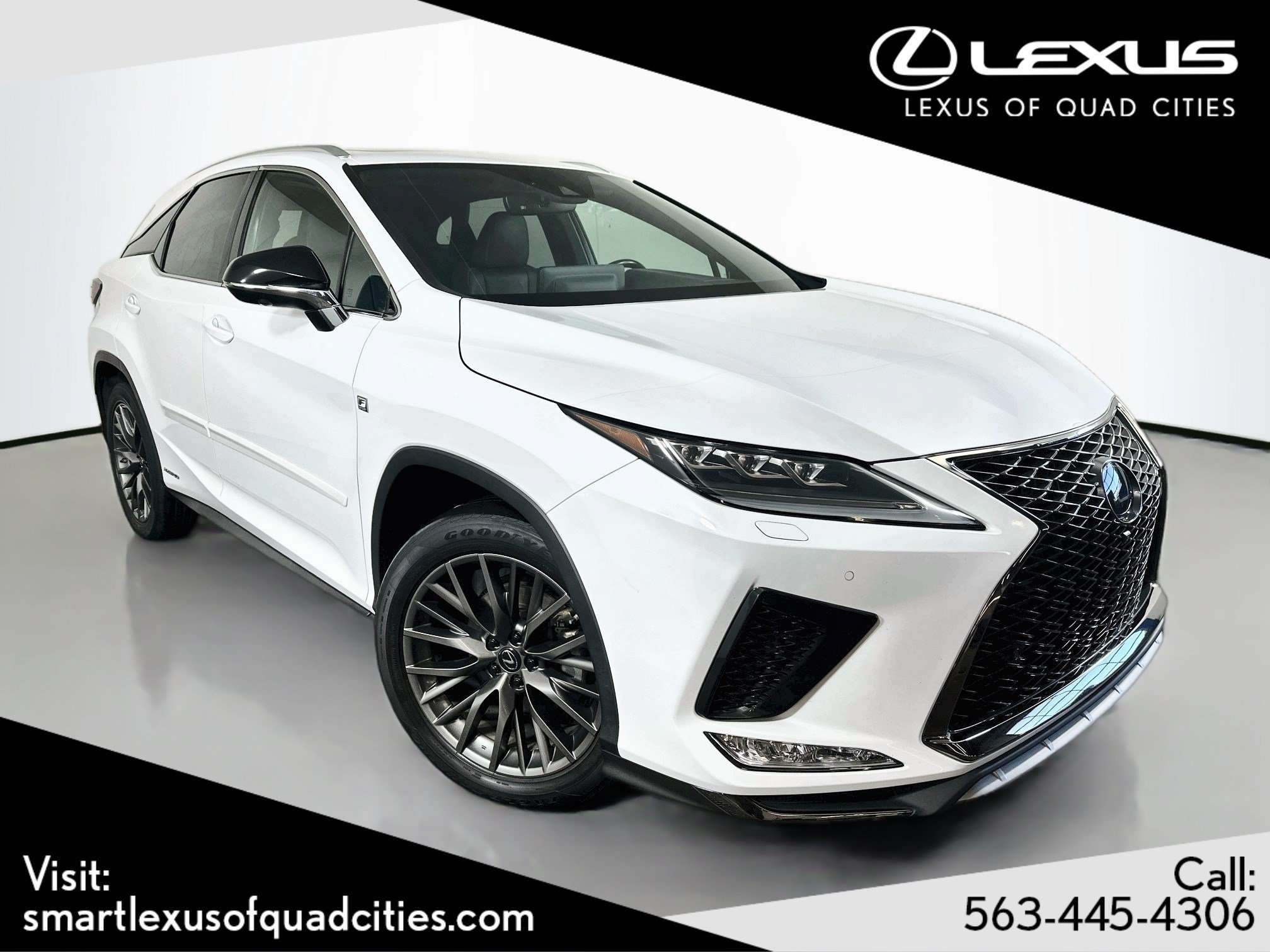 Certified Used 2021 ULTRA WHITE Lexus 450h F SPORT Handling image 1