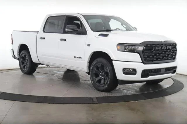 New 2027 Bright White Clear-Coat Exterior Paint RAM BIG HORN image 2