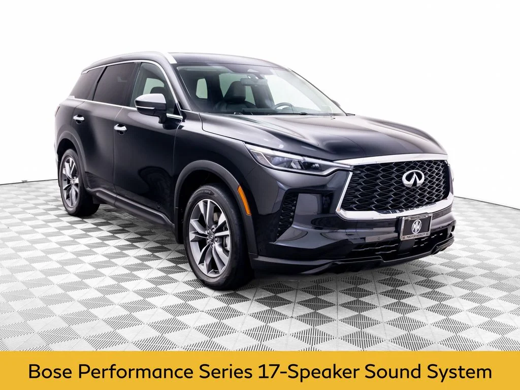 Certified Used 2023 Black INFINITI LUXE image 8